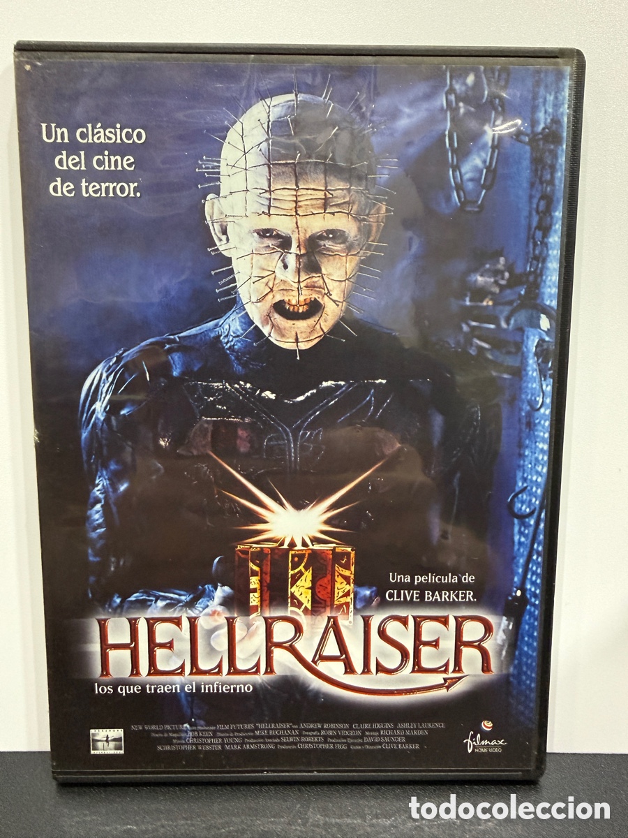 Cine: Hellraiser (DVD) Clive Barker