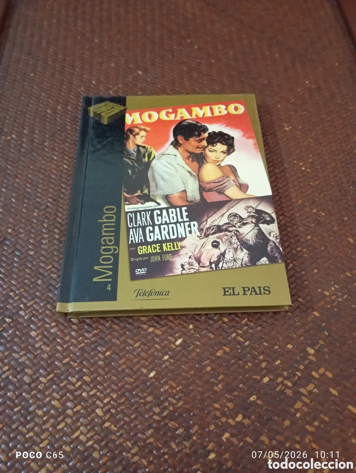 Cine: Mogambo libro DVD clark gable