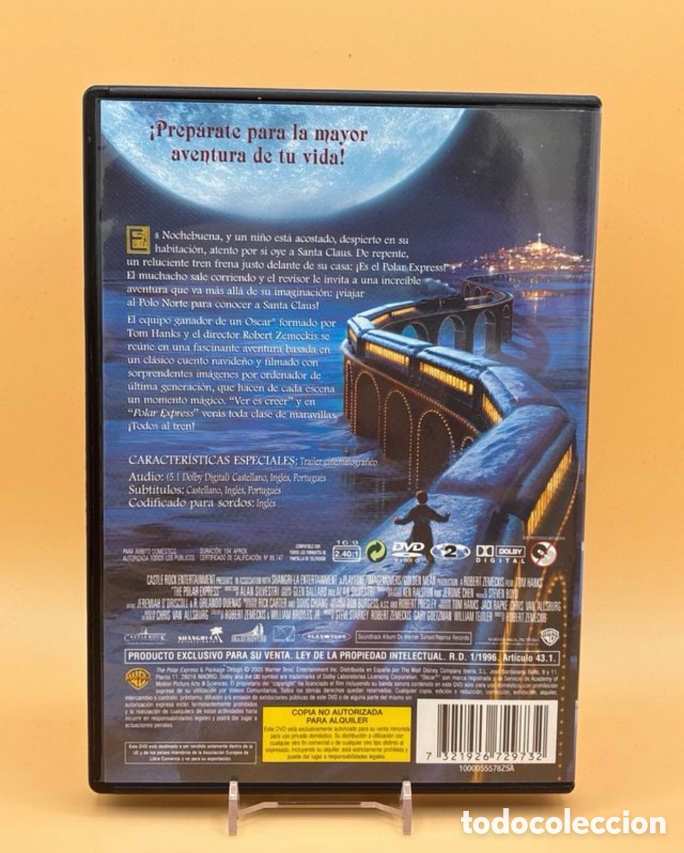 Cine: Polar Express (Tom Hanks) DVD - Foto 2