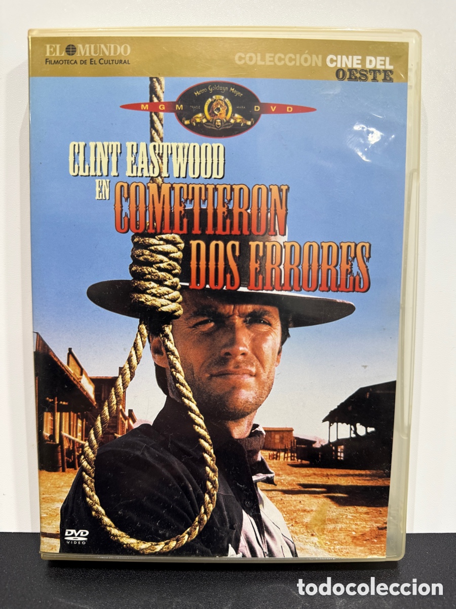 Cine: Cometieron Dos Errores (DVD) Clint Eastwood