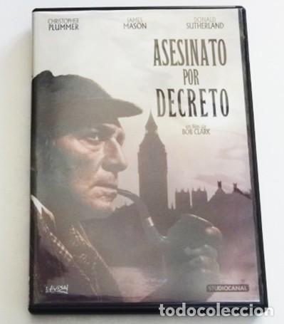 Cine: ASESINATO POR DECRETO DVD PEL&Iacute;CULA CHRITOPHER PLUMMER J MASON SUTHERLAND SHERLOCK HOLMES DESTRIPADOR