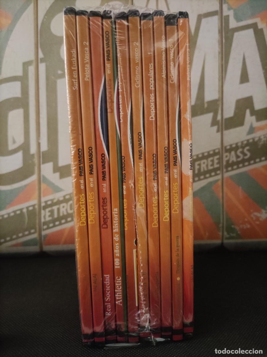 Cine: 10 DVD Slim precintados Deportes en el Pa&iacute;s Vasco