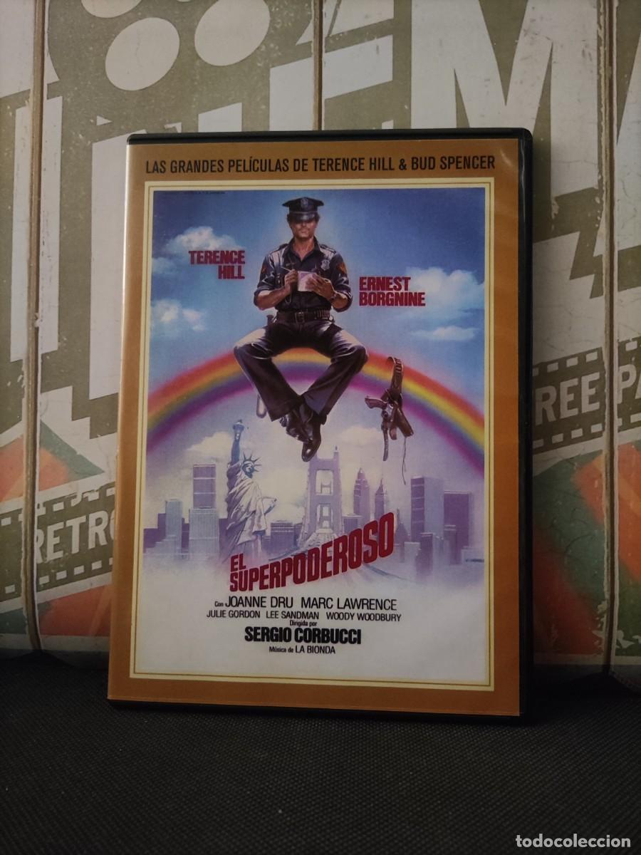 Cine: DVD Slim 70 El superpoderoso - Las pel&iacute;culas de Terence Hill y Bud Spencer / Disco como nuevo