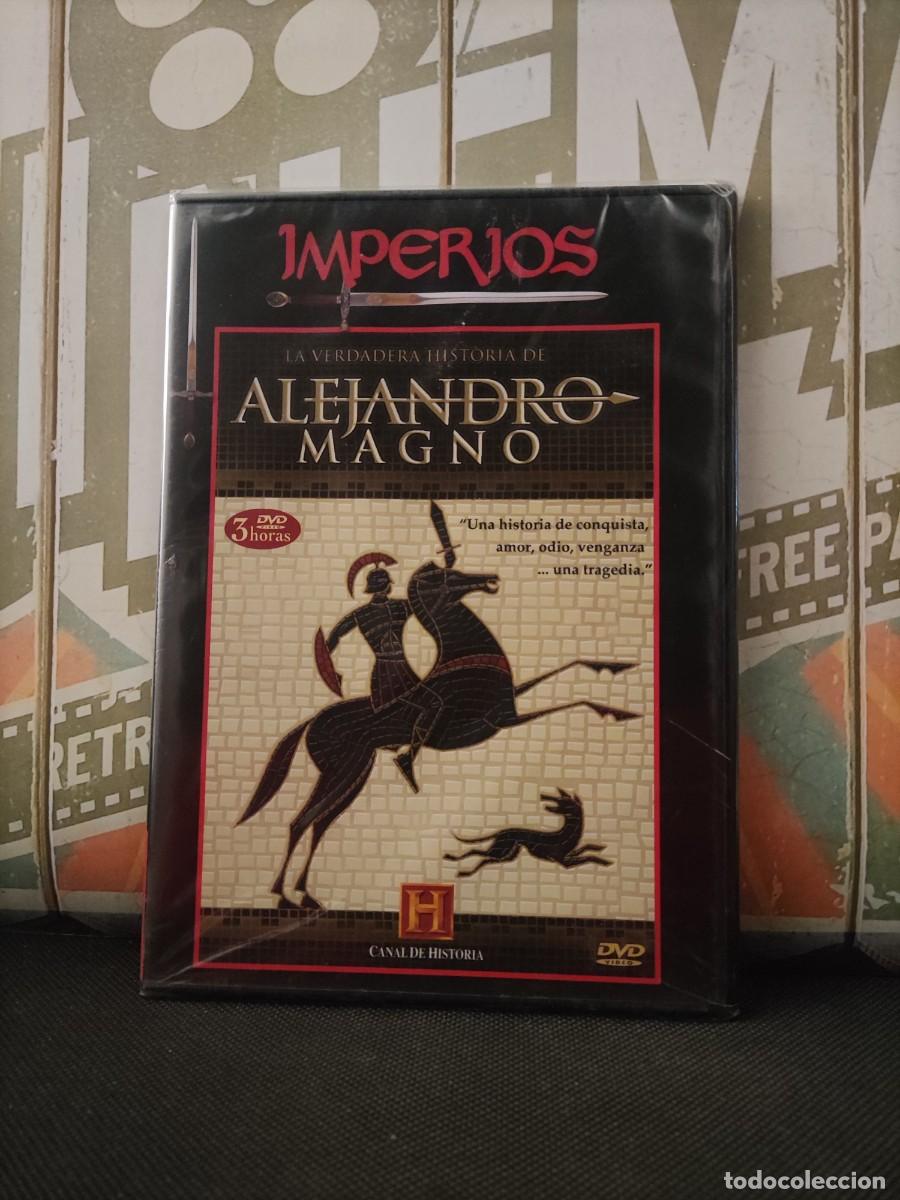 Cine: DVD Slim 77 Imperios - La verdadera historia de Alejandro Magno / Precintado