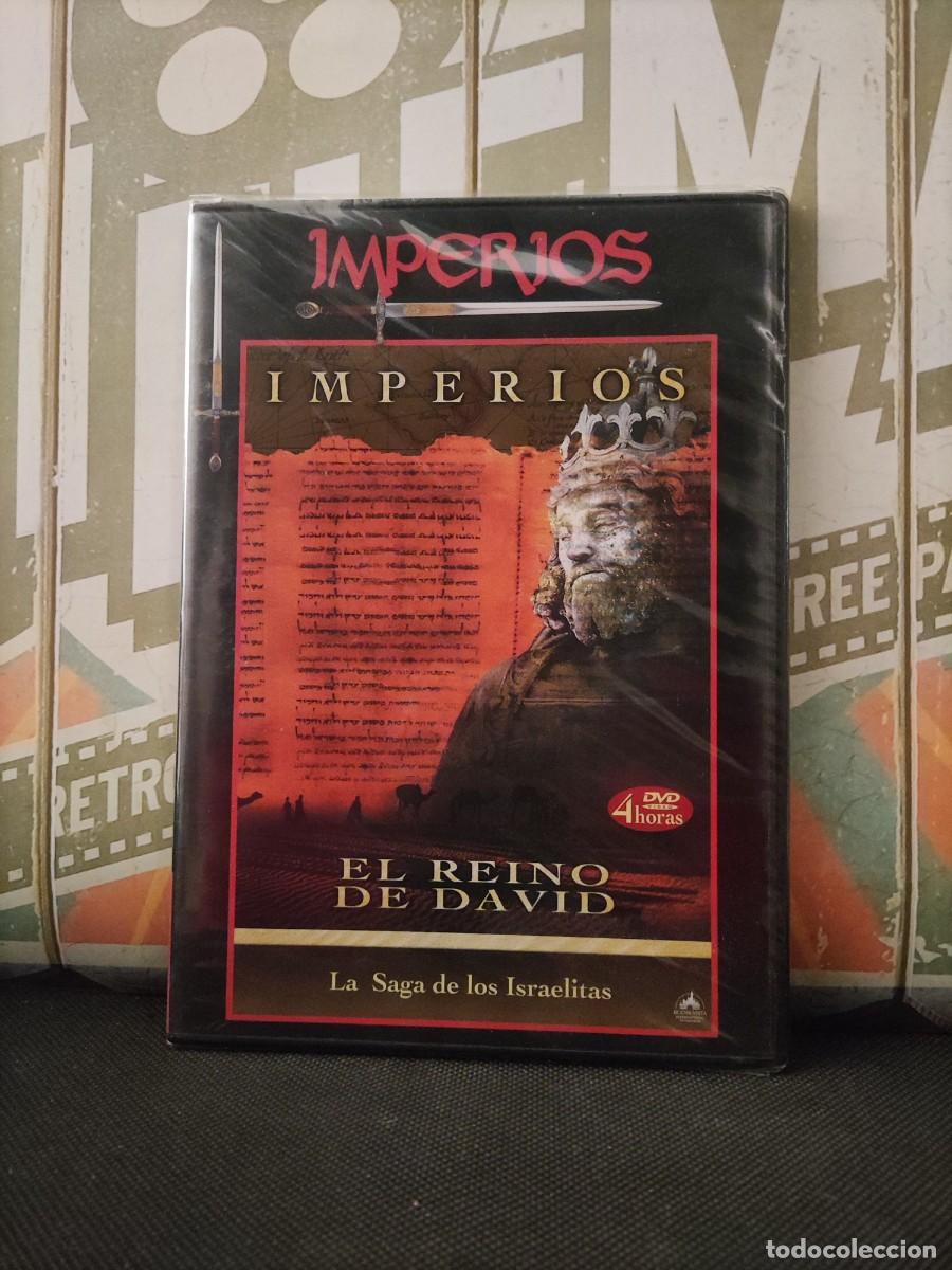 Cine: DVD Slim 80 Imperios - El reino de David La saga de los Israelitas / Precintado