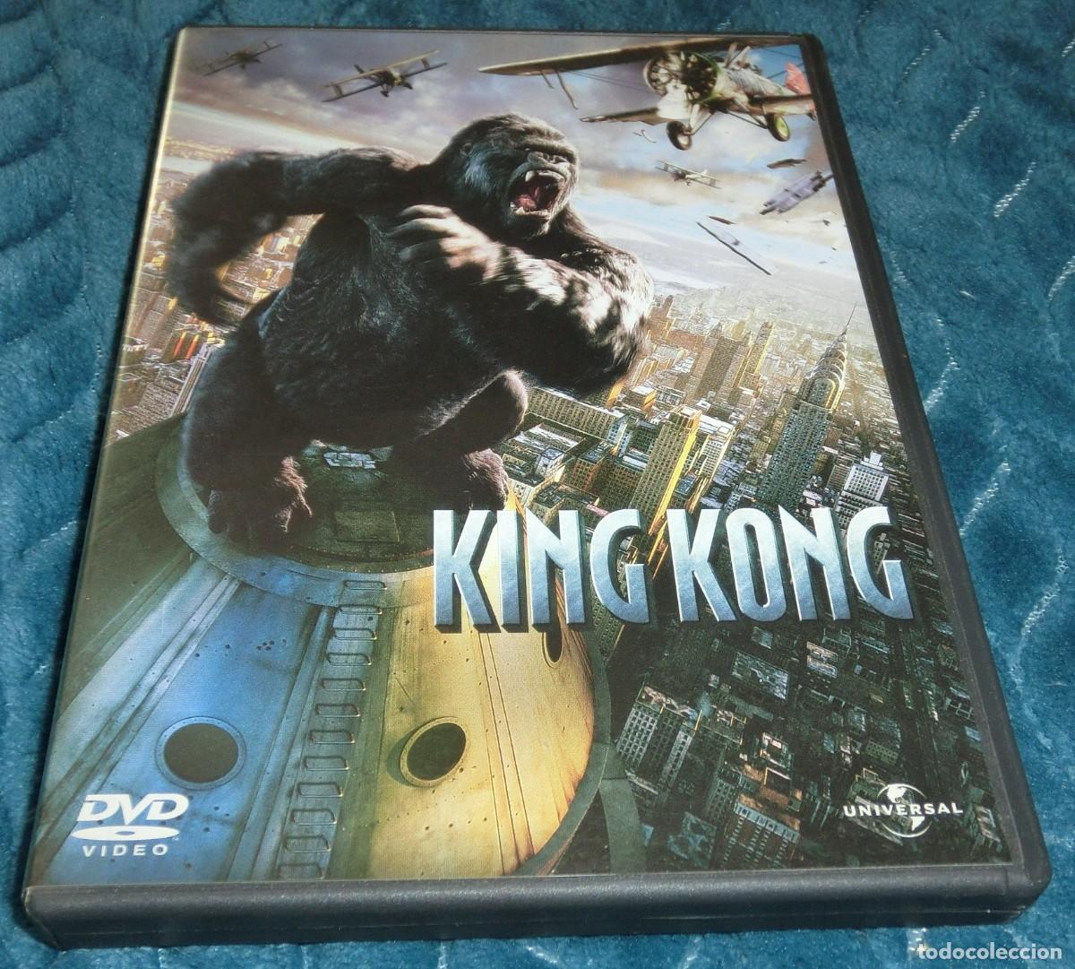 Cine: DVD KING KONG - ADRIEN BRODY (DE COLECCIONISTA - PERFECTO ESTADO - UN S&Oacute;LO USO)