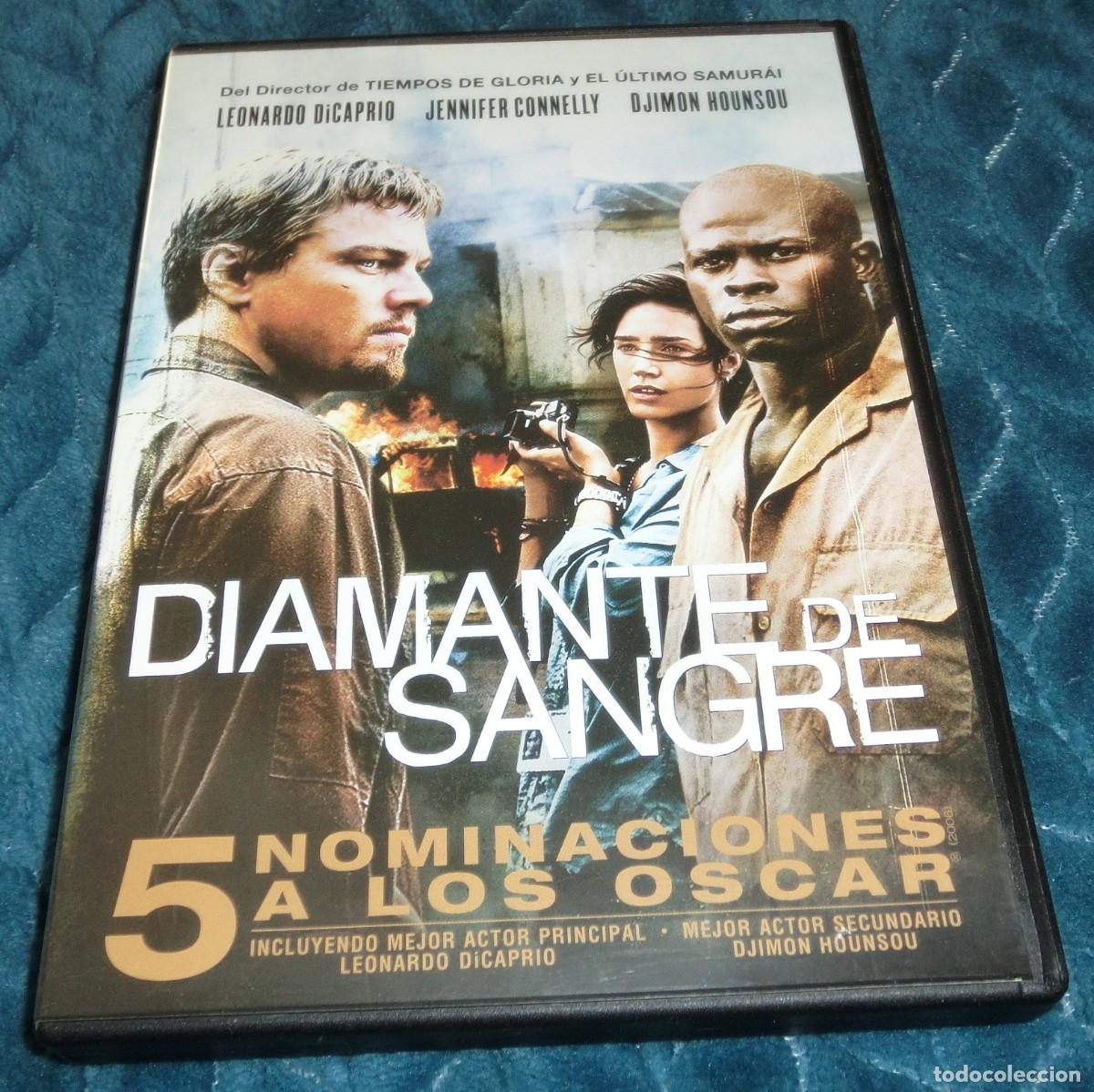 Cine: DVD DIAMANTE DE SANGRE - LEONARDO DI CAPRIO (DE COLECCIONISTA - PERFECTO ESTADO - UN S&Oacute;LO USO)