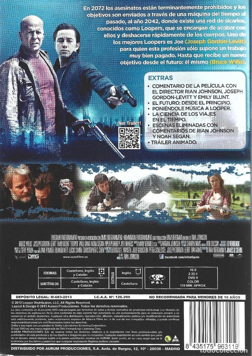 Cine: LOOPER BRUCE WILLIS (DVD)..... - Foto 2