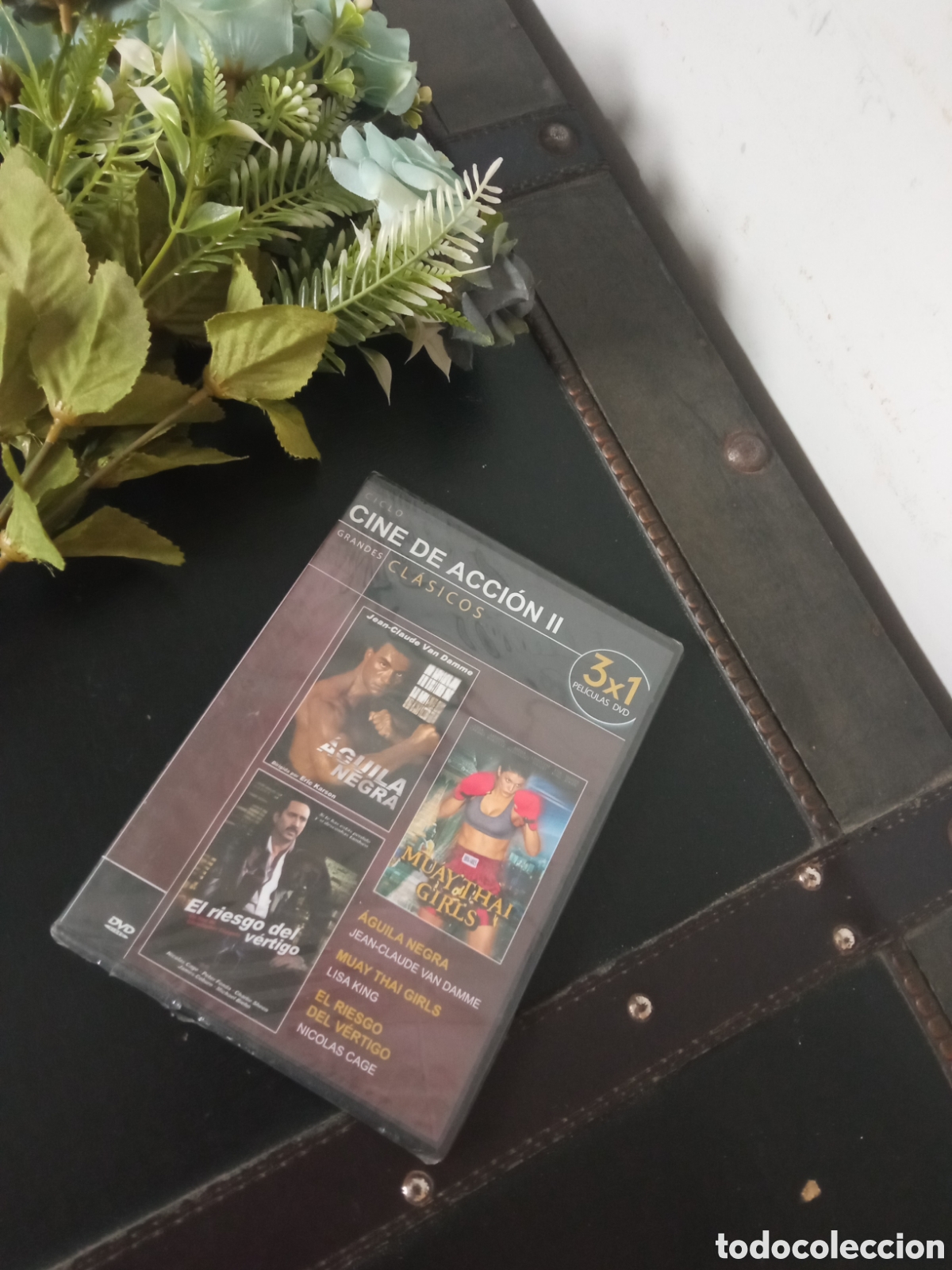 Cine: DVD: &Aacute;guila Negra, Muay ThaI Girls, Riesgo V&eacute;rtigo.