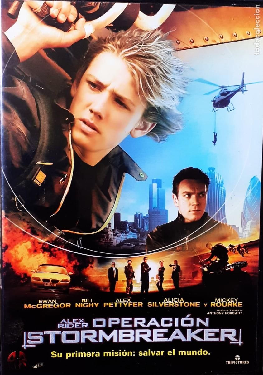 Cine: ALEX RIDER OPERACION STORMBREAKER. CINE EN DVD. COLECCION.