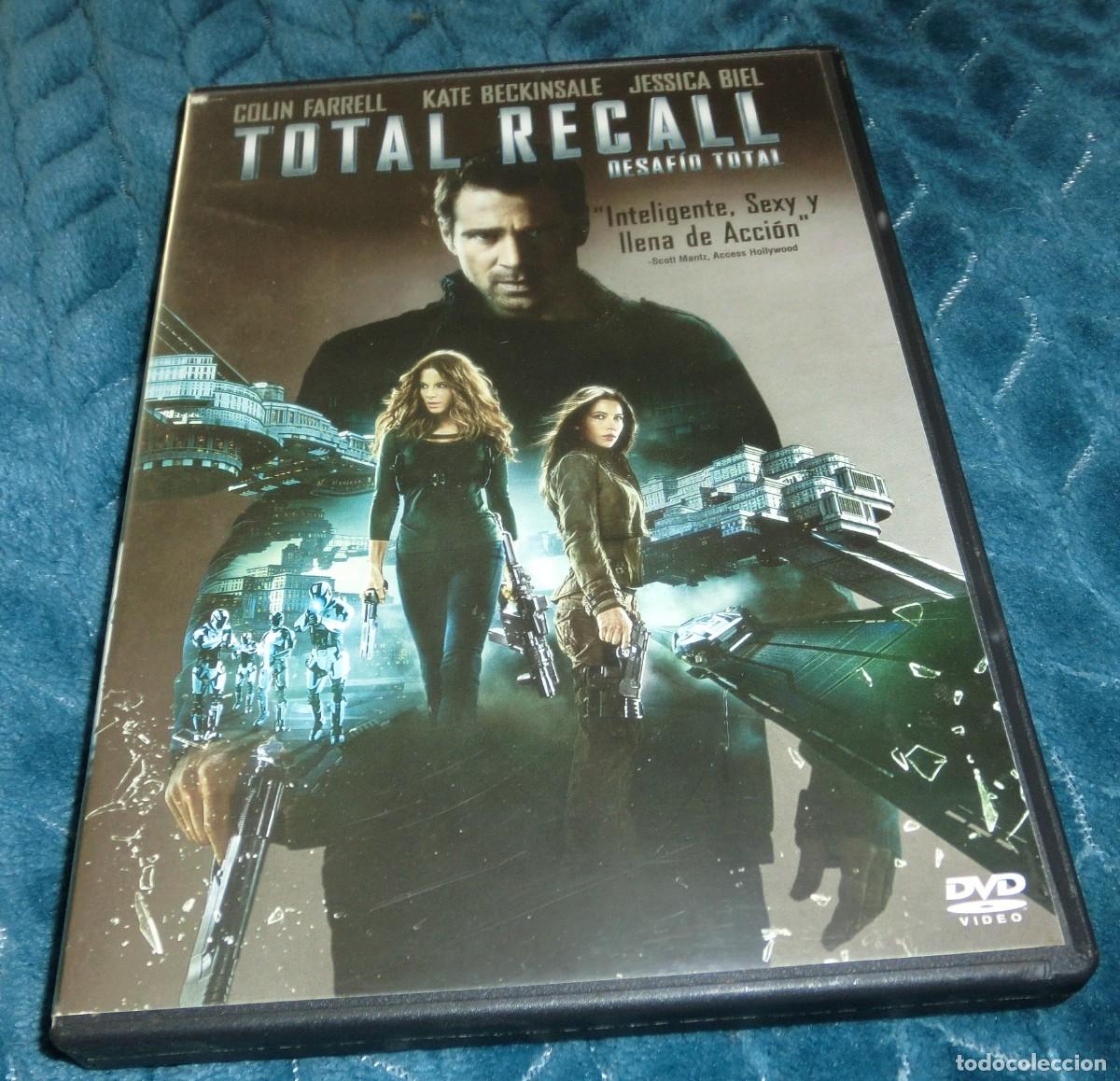 Cine: DVD TOTAL RECALL (DESAF&Iacute;O TOTAL) - COLIN FARRELL (DE COLECCIONISTA - PERFECTO ESTADO - UN S&Oacute;LO USO)