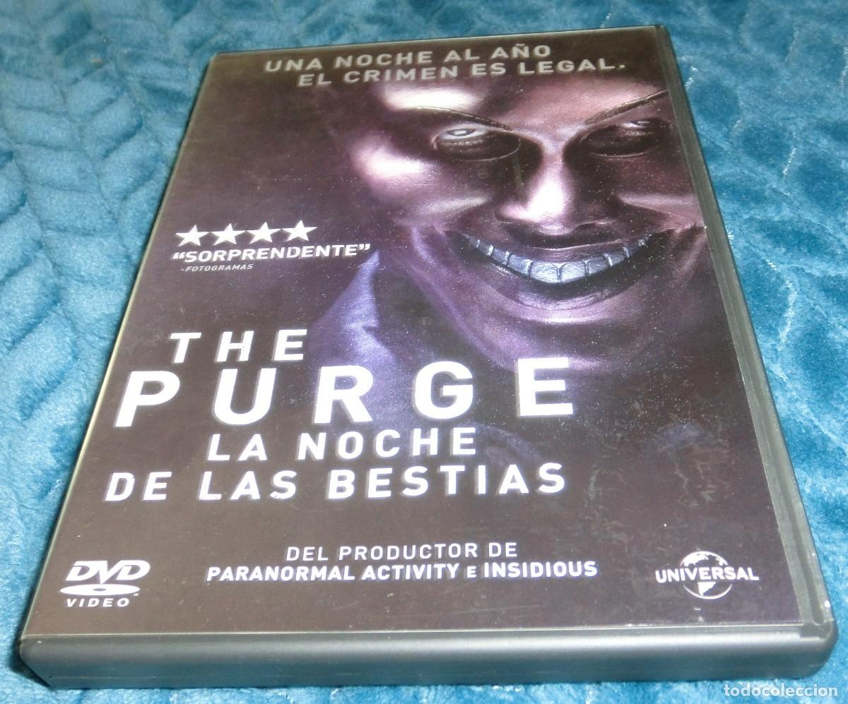 Cine: DVD THE PURGE (LA NOCHE DE LAS BESTIAS) (DE COLECCIONISTA - PERFECTO ESTADO - UN S&Oacute;LO USO)