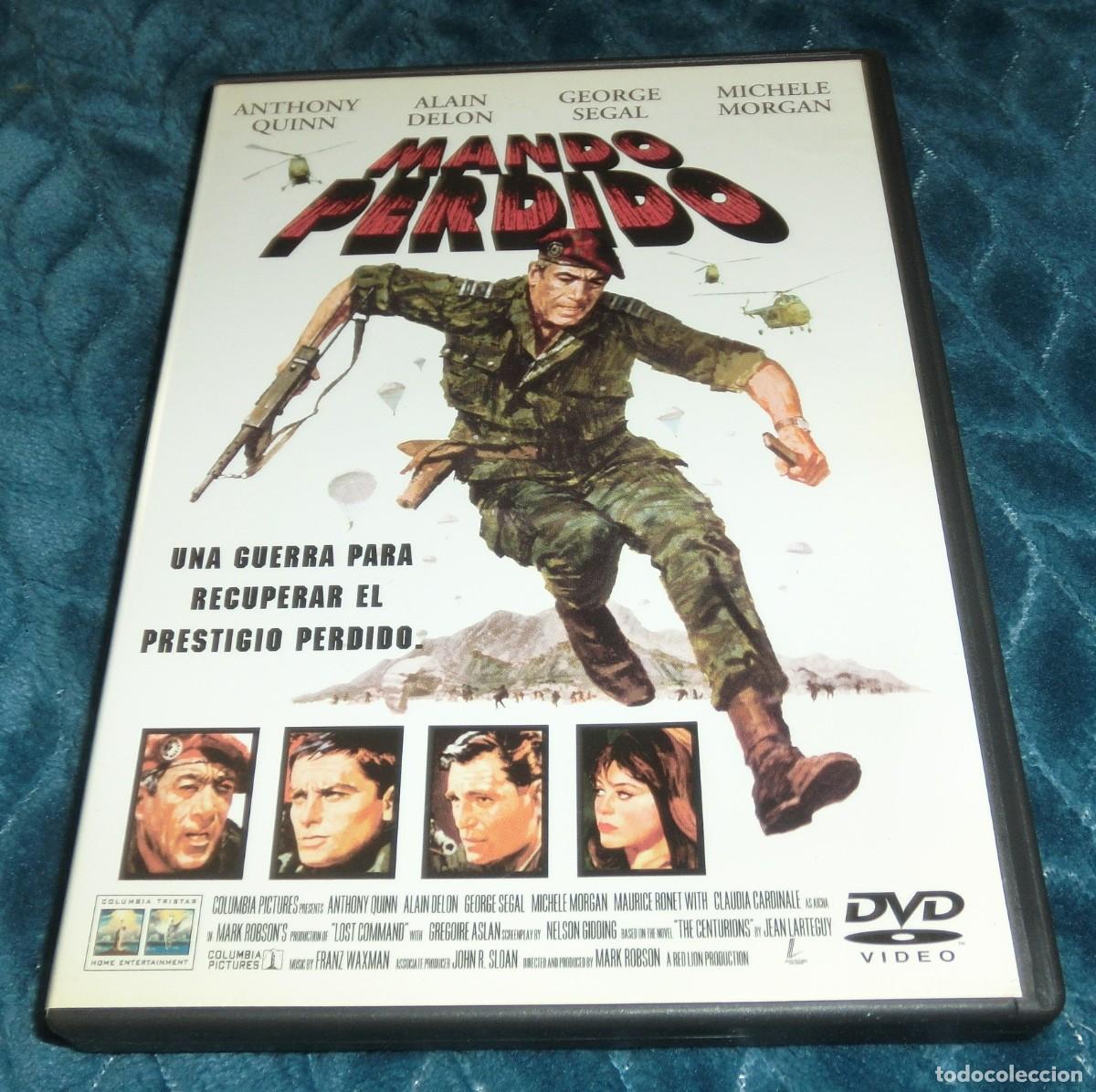 Cine: DVD MANDO PERDIDO - ANTHONY QUINN (DE COLECCIONISTA - PERFECTO ESTADO - UN S&Oacute;LO USO)