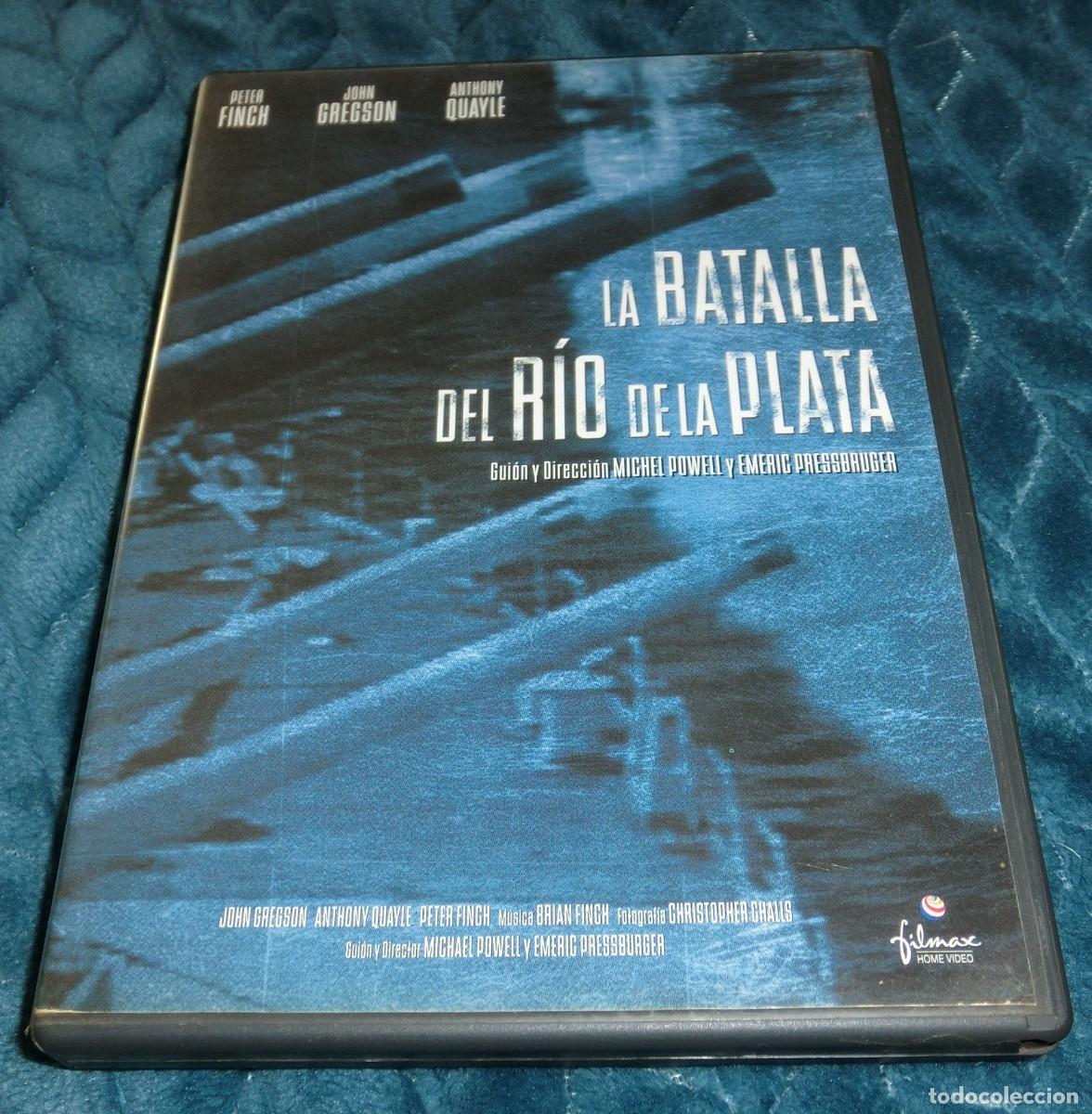 Cine: DVD LA BATALLA DEL R&Iacute;O DE LA PLATA - PETER FINCH (DE COLECCIONISTA - PERFECTO ESTADO - UN S&Oacute;LO USO)