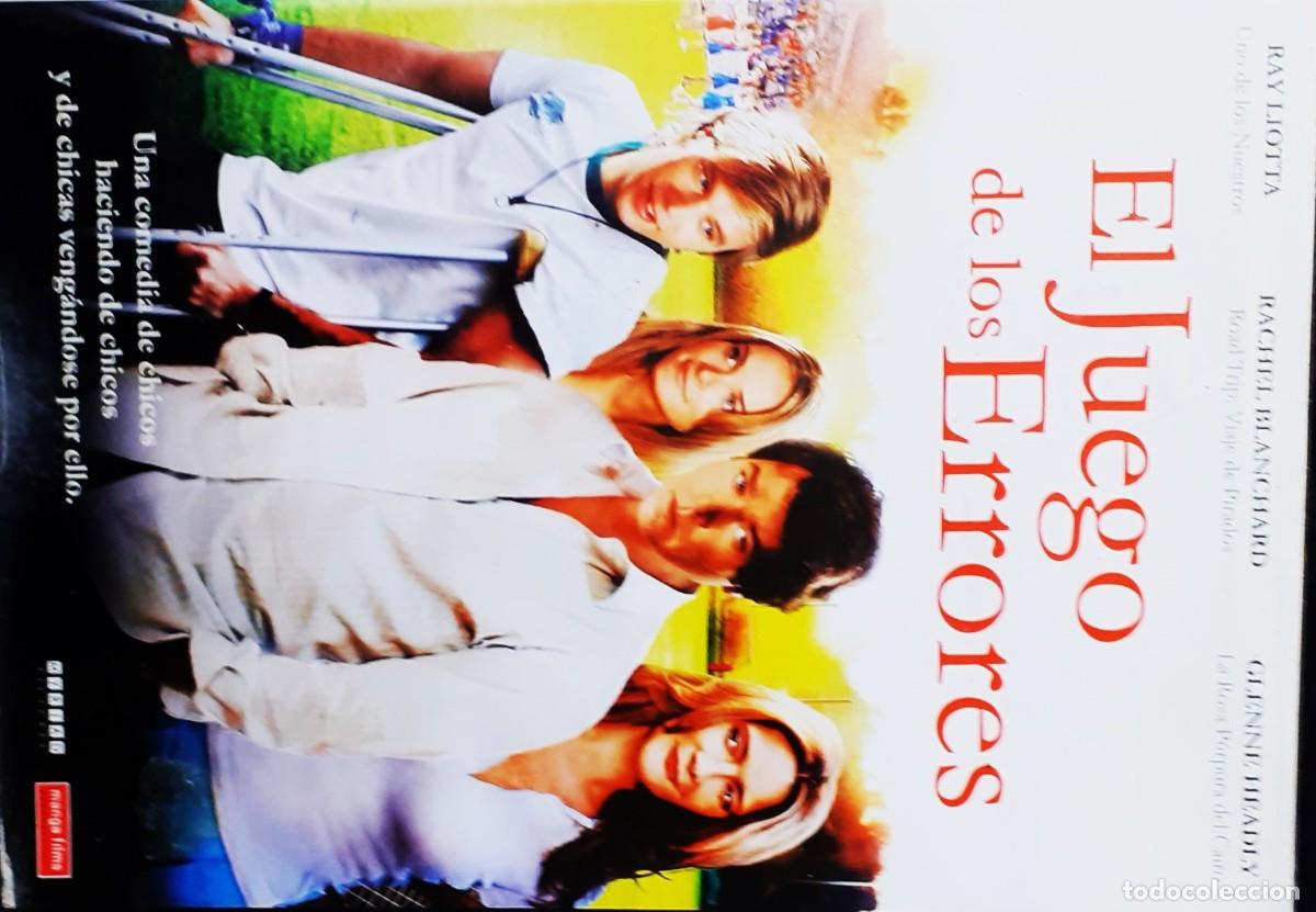 Cine: EL JUEGO DE LOS ERRORES. CINE EN DVD. COLECCION.