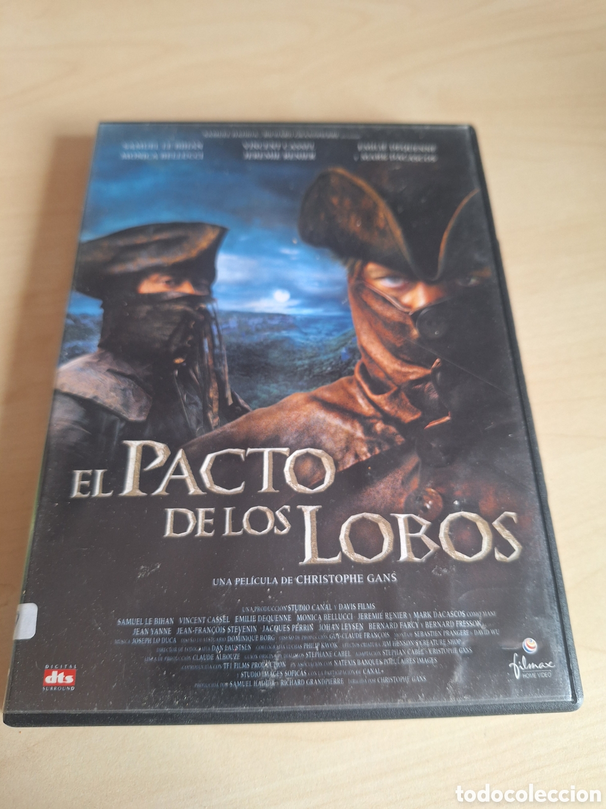 Cine: A49 el pacto de los lobos DVD SEGUNDAMANO