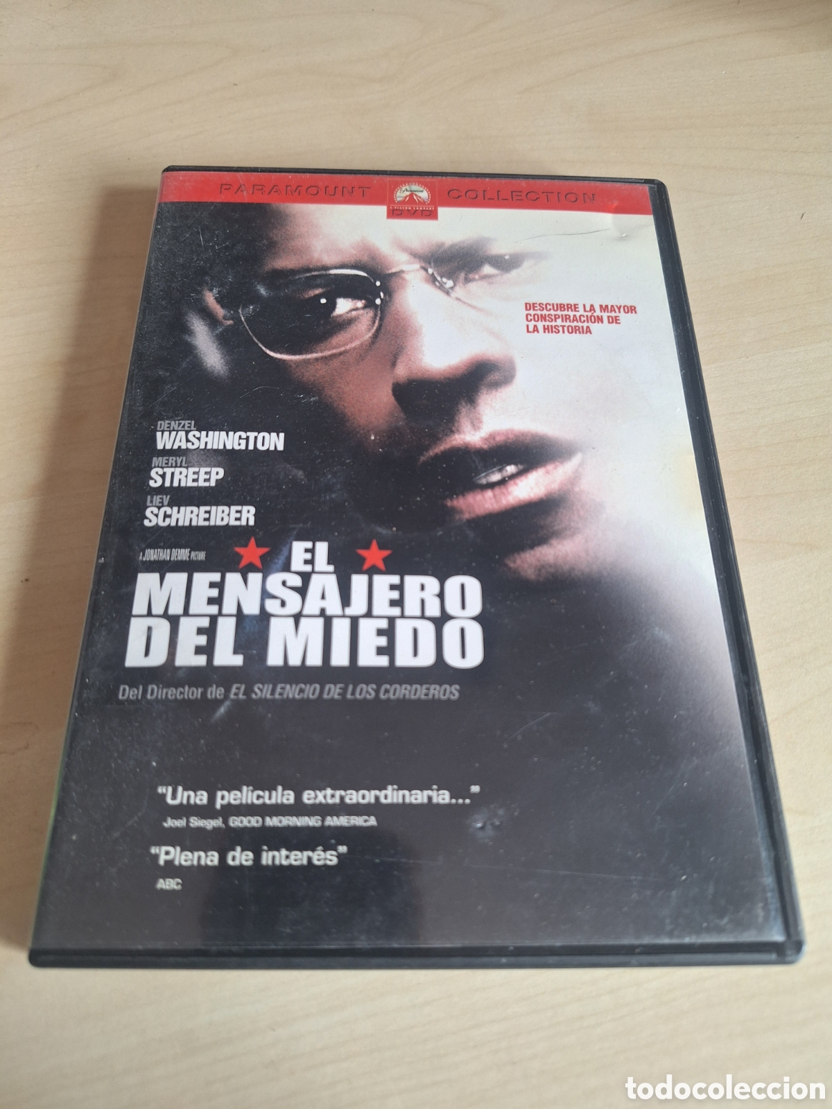 Cine: A50 el mensajero del miedo DVD SEGUNDAMANO
