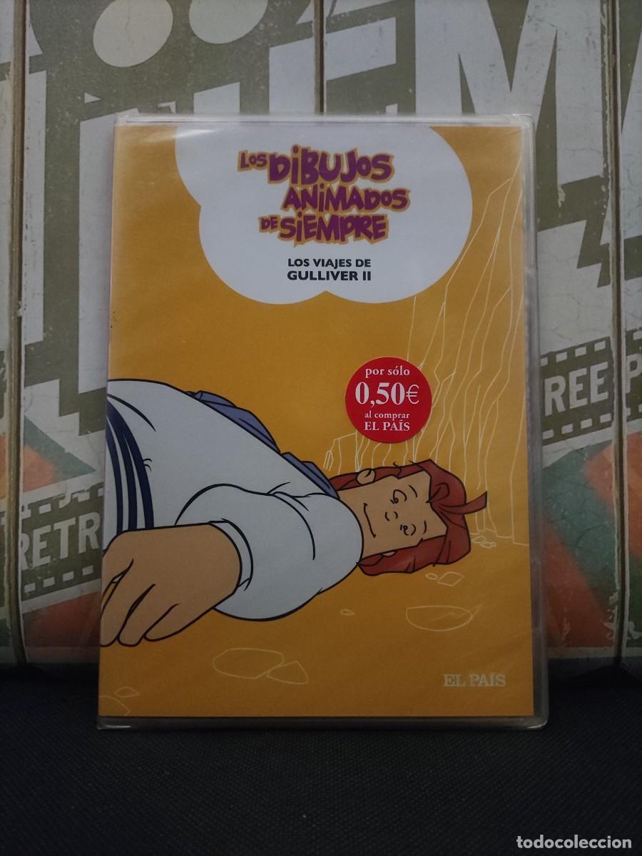 Cine: DVD Slim 122 Los viajes de Gulliver II n&deg;19 Los dibujos animados de siempre / Precintado