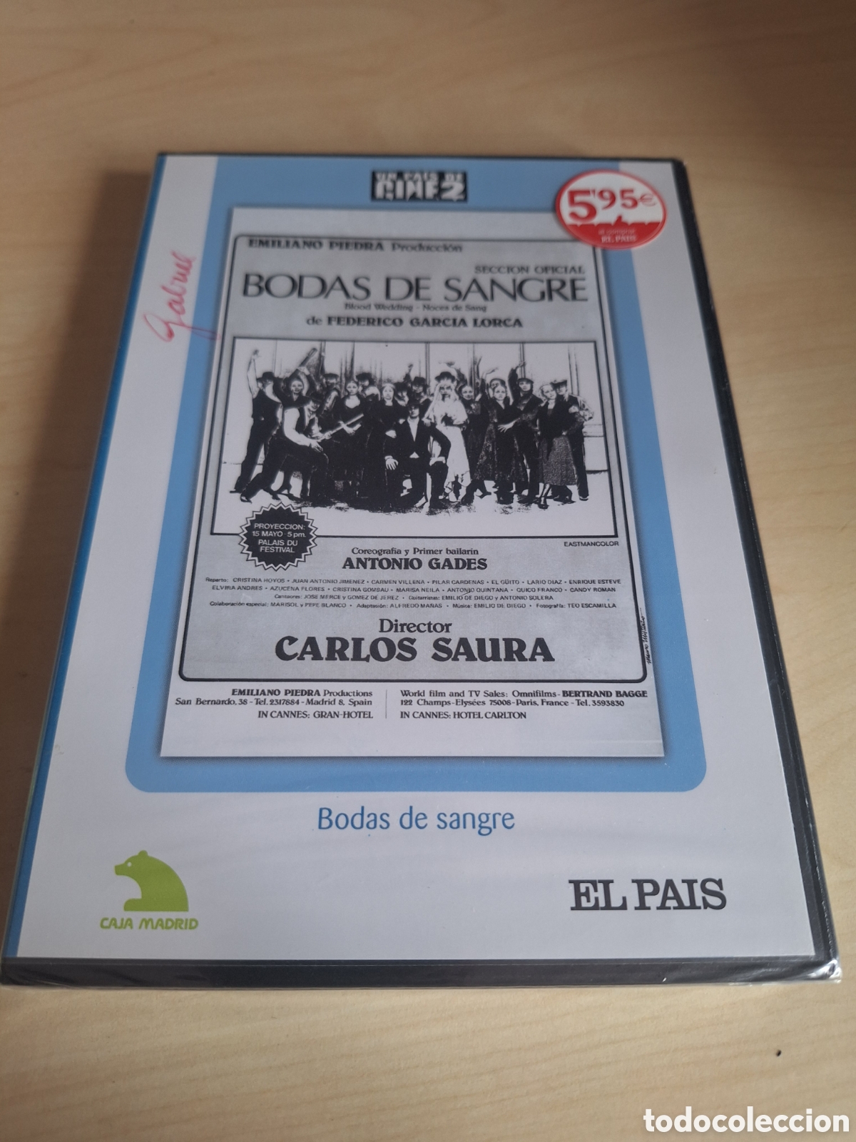 Cine: A52 bodas de sangre DVD SEGUNDAMANO