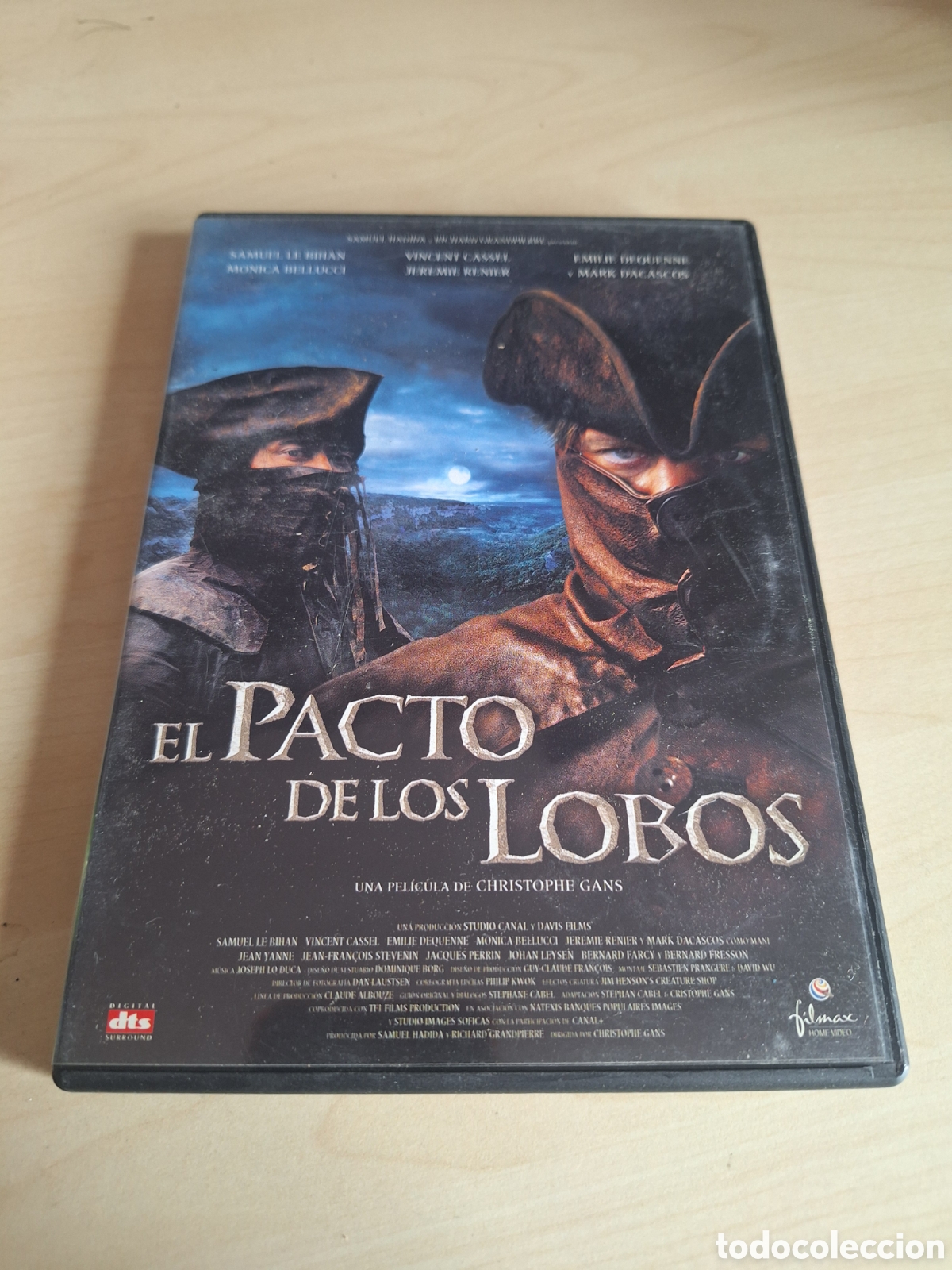 Cine: A53 el pacto de los lobos DVD SEGUNDAMANO