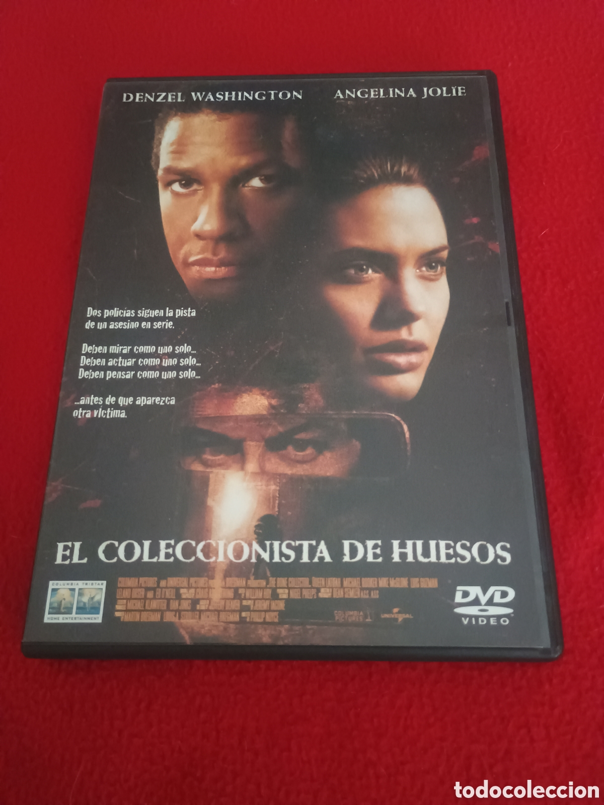 Cinema: Dvd el coleccionista de huesos - denzel Washington Angelina Jolie