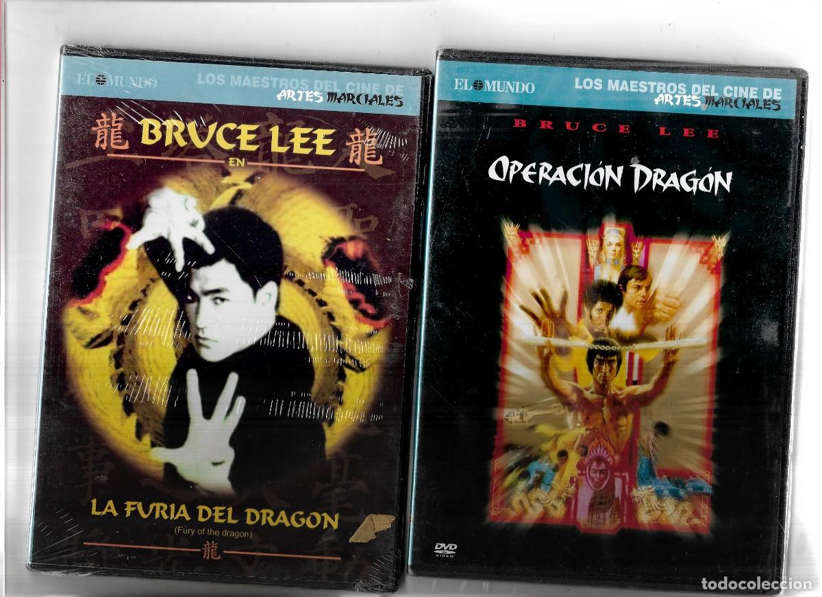 Cine: 3 DVD BRUCE LEE OPERACION DRAGFON - LA FURIA DEL DRAGON Y LA LEYENDA
