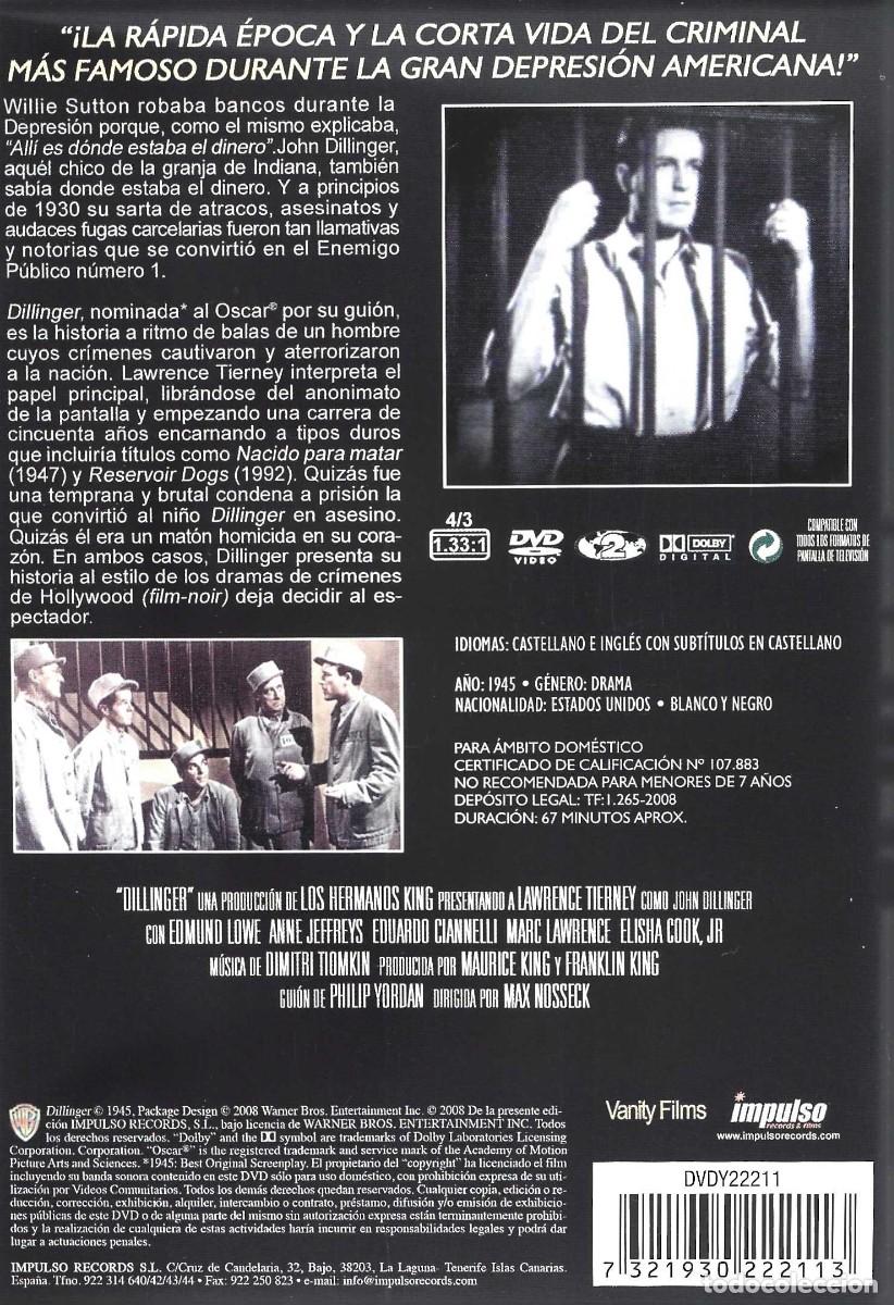 Cine: DILLINGER EDMUND LOWE - Foto 2