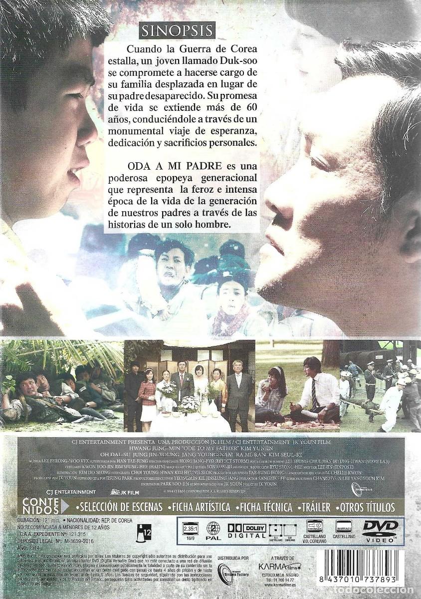 Cine: ODA A MI PADRE (DVD)...... - Foto 2