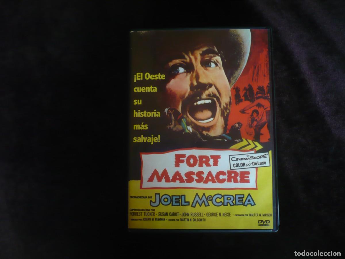 Cine: fort massacre - dvd como nuevo