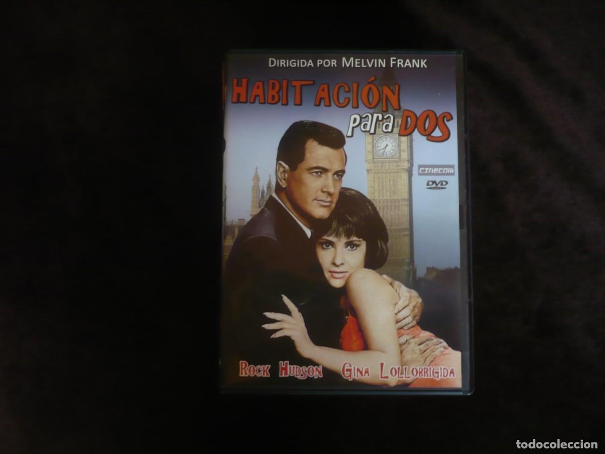 Cine: habitacion para dos - rock hudson y gina lollobrigida - dvd casi como nuevo