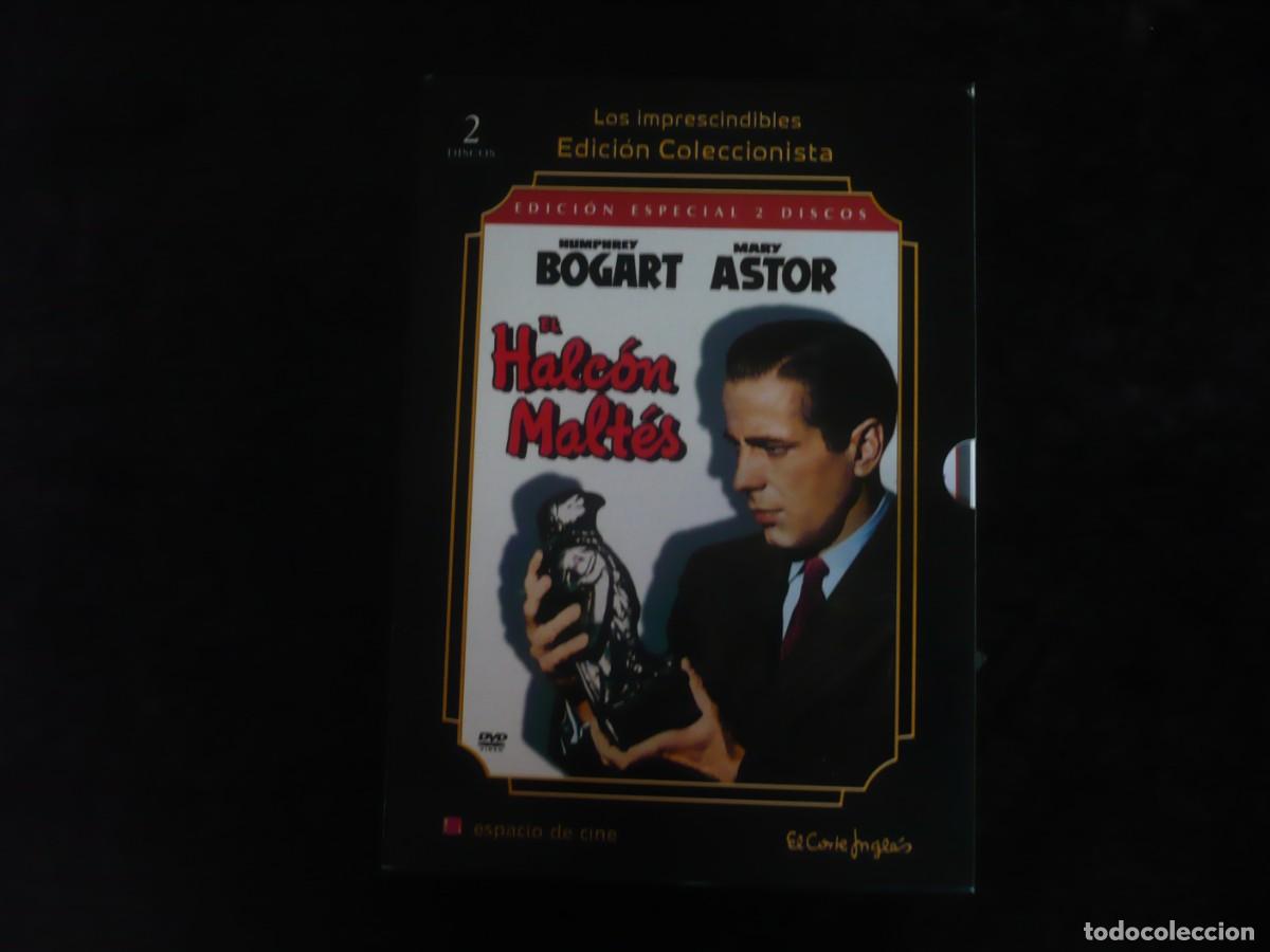 Cinema: el halcon maltes - edicion coleccionista con 2 discos y librito - dvd como nuevos