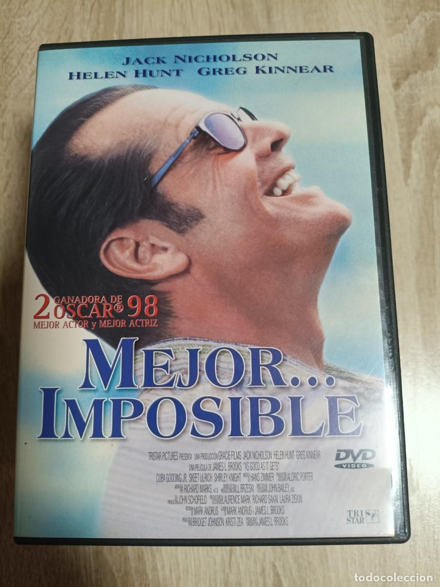 Cine: DVD - MEJOR IMPOSIBLE - Jack Nicholson, Helen Hunt, James L. Brooks - COMEDIA