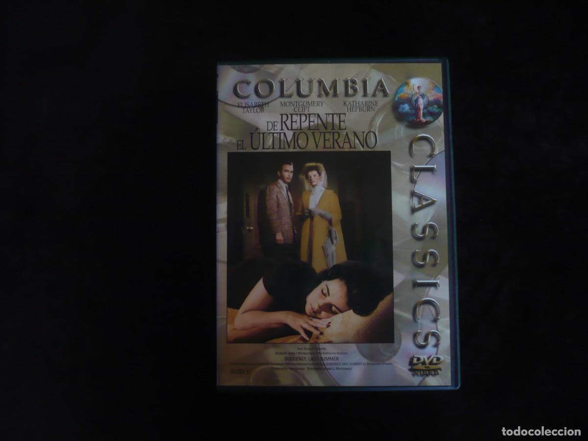 Cine: de repente el ultimo verano - elizabeth taylor - dvd casi como nuevo con librito