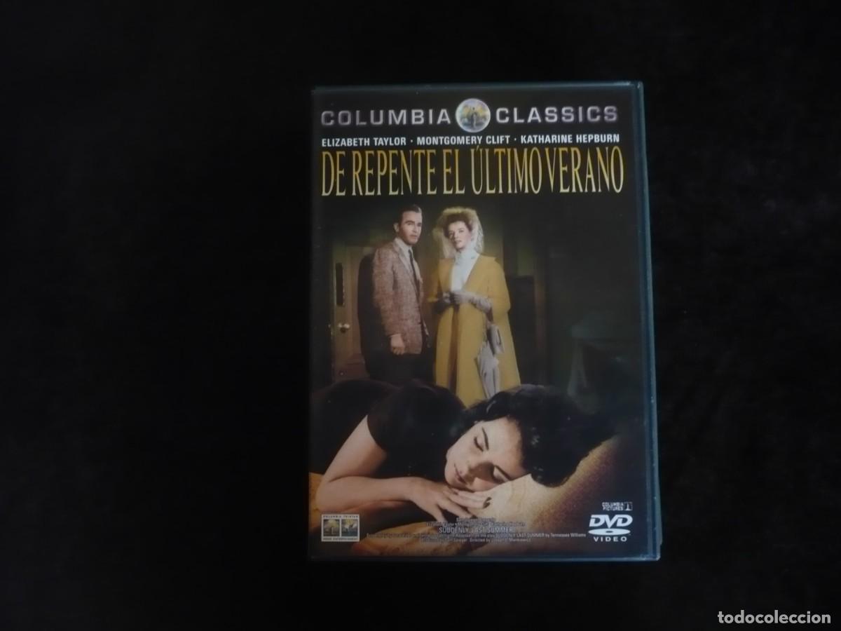 Cine: de repente el ultimo verano - elizabeth taylor - dvd casi como nuevo con librito