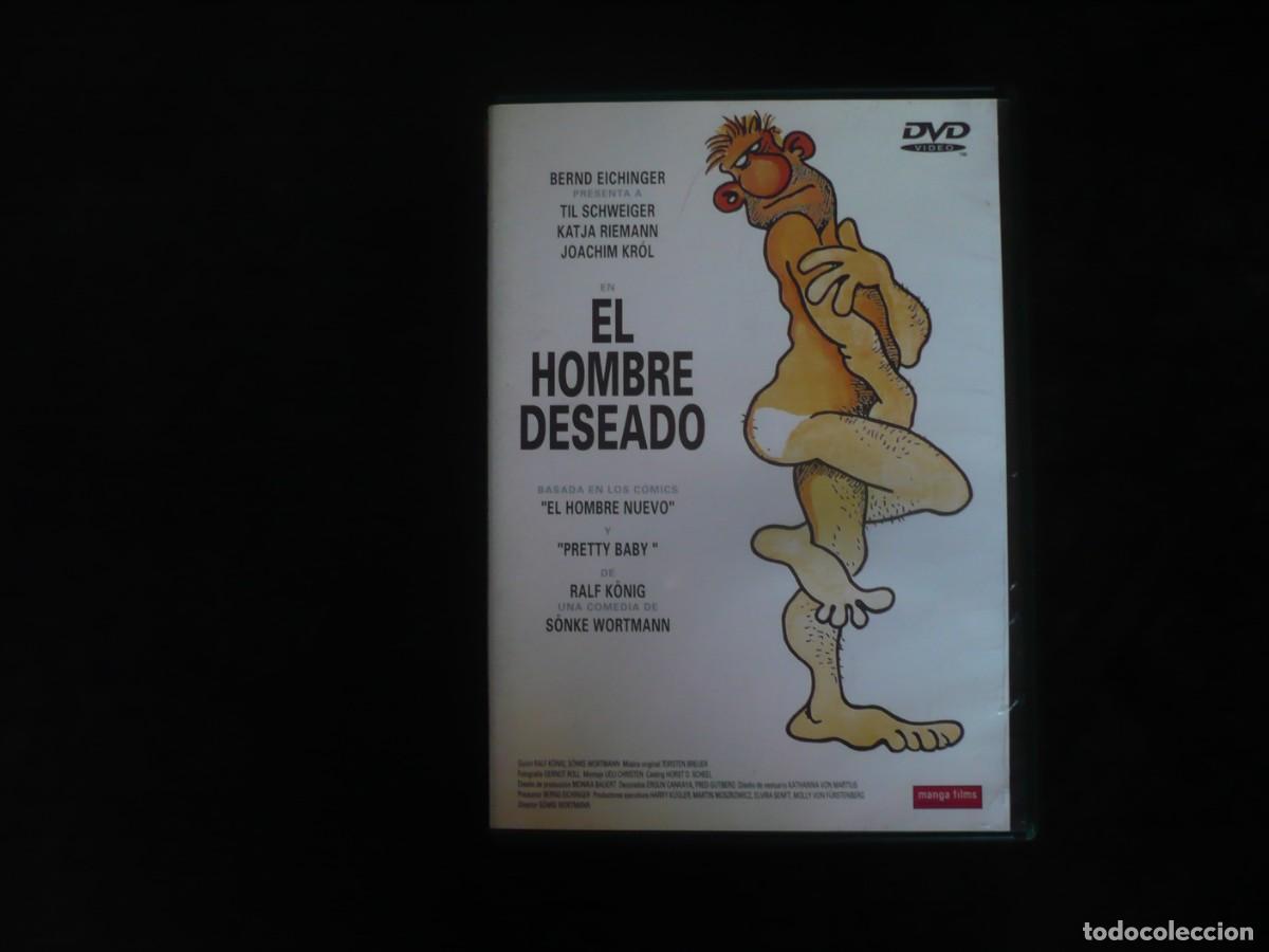 Cine: el hombre deseado - dvd casi como nuevo con folleto