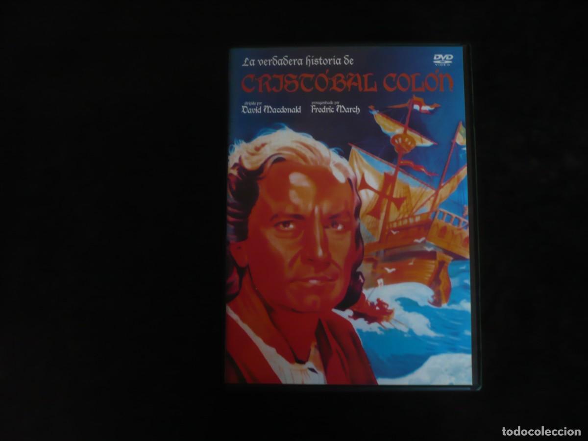 Cine: la verdadera historia de cristobal colon - dvd casi como nuevo