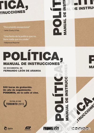 Cine: Pol&iacute;tica: manual de instrucciones- 8436564160331