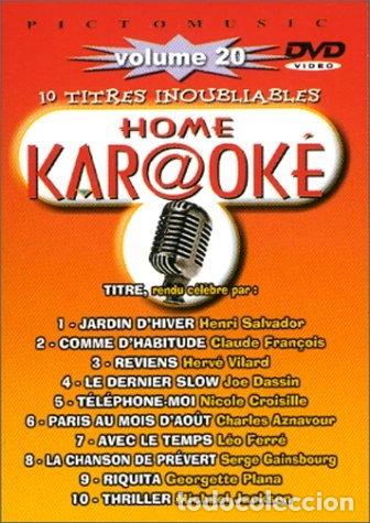 Cine: Home Kar@ok&eacute;: 10 Titres Inoubliables - Vol. 20- 3596971705473