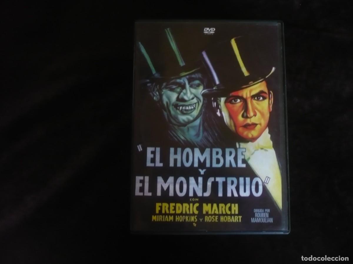 Cine: el hombre y el monstruo - con frederic march - dvd casi como nuevo