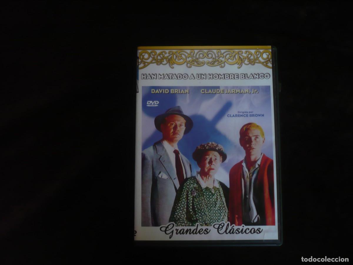 Cine: han matado a un hombre blanco - david brian y claude jarman jr. - dvd como nuevo