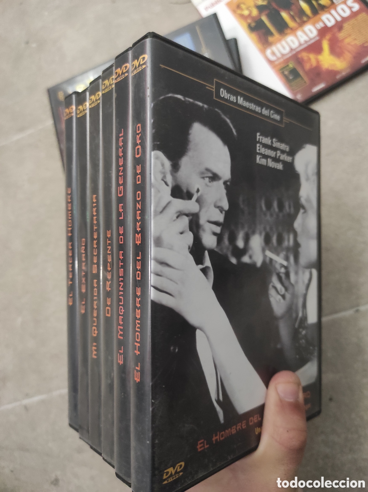 Cine: OBRAS MAESTRAS DEL CINE. 6 DVD (PEDIDO MINIMO 10&euro;)