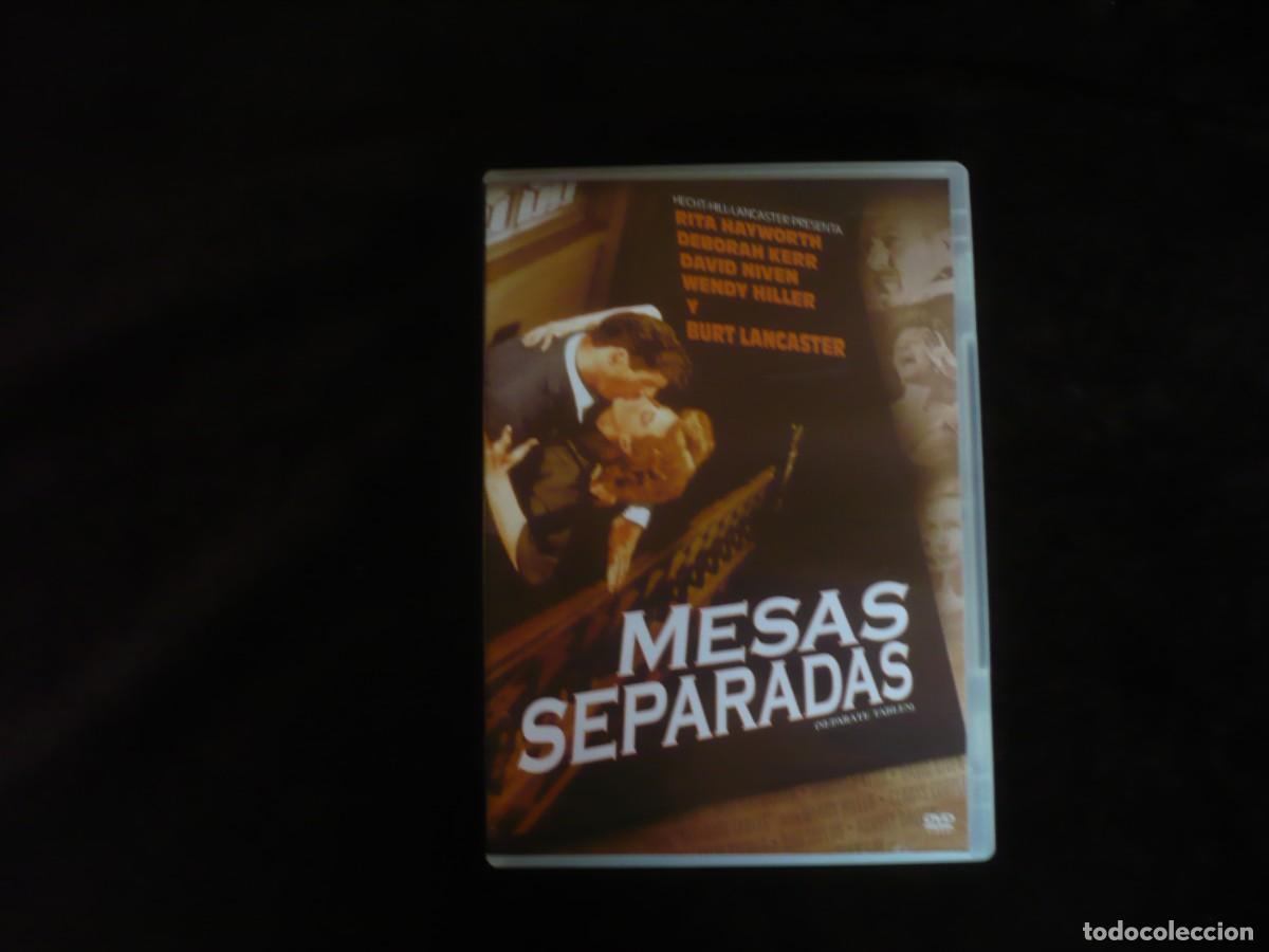 Cine: mesas separadas - rita hayworth y burt lancaster - dvd como nuevo