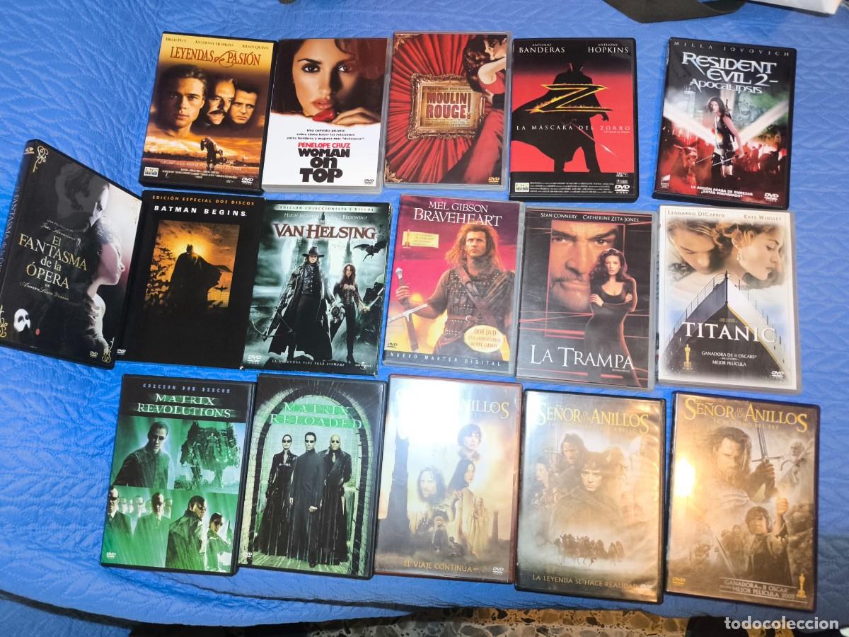 Cine: Lote 16 DVDs Cine - Special Editions 2 Discs (Lord of the Rings, Matrix, Batman)