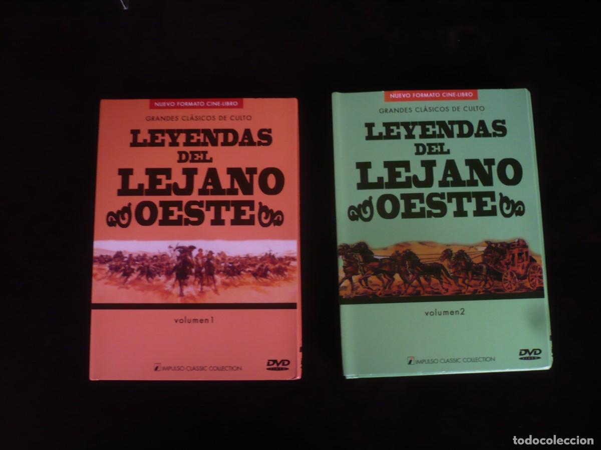 Cine: leyendas del lejano oeste - volumen 1 y 2 con 1245 dvd como nuevos