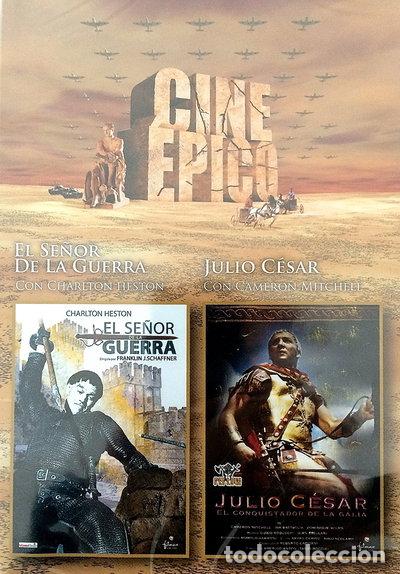 Cine: Cine &Eacute;pico: El Se&ntilde;or de la Guerra / Julio C&eacute;sar- 8436534530263