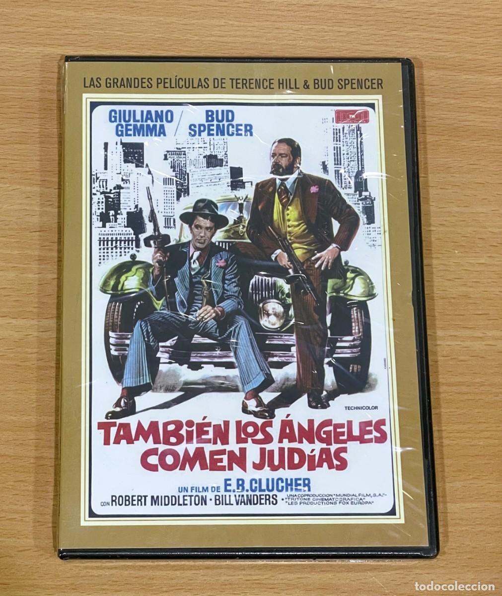 Cine: DVD CINE CON BUD SPENCER - TAMBI&Eacute;N LOS &Aacute;NGELES COMEN JUD&Iacute;AS (1973). PRECINTADO