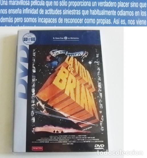 Cine: LA VIDA DE BRIAN DVD PEL&Iacute;CULA COMEDIA PARODIA RELIGI&Oacute;N NACIONALISMO MONTY PYTHON G. HARRISON JUD&Iacute;OS