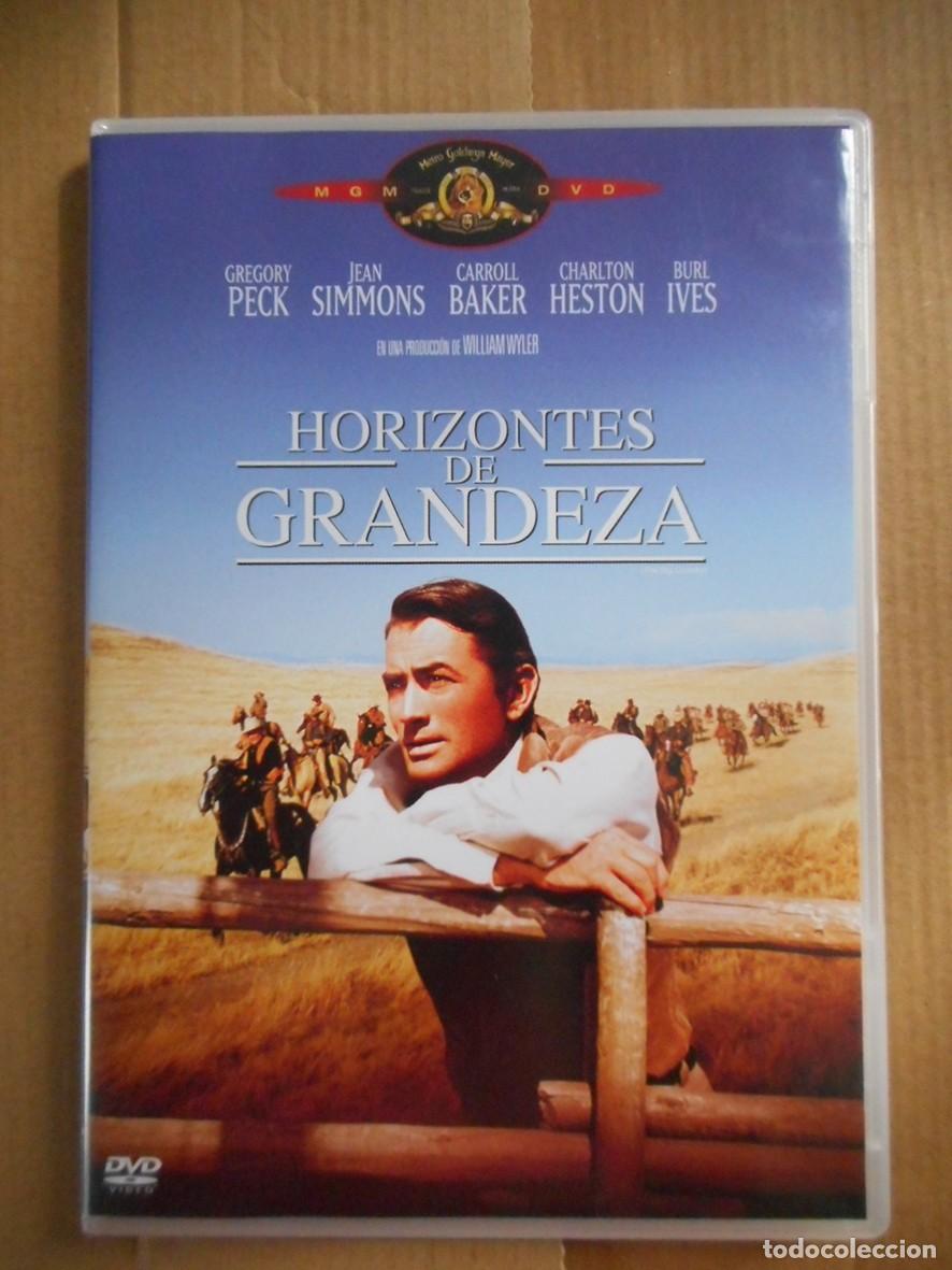 Cine: HORIZONTES DE GRANDEZA -DVD WESTERN 1958- GREGORY PECK- JEAN SIMMONS- CHARLTON HESTON