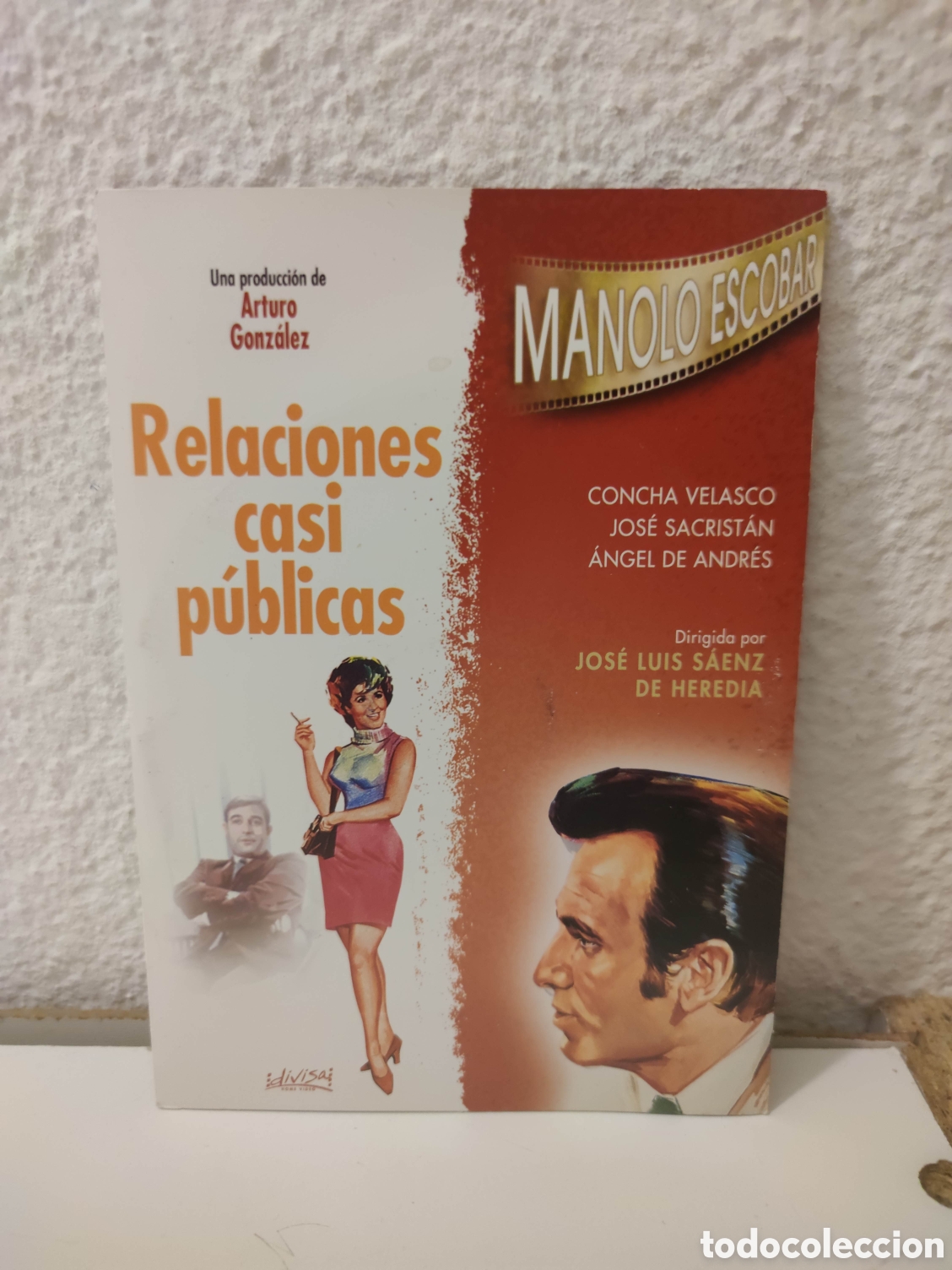 Cine: Dvd - Relaciones casi p&uacute;blicas - 1968 - Jos&eacute; Luis S&aacute;enz de Heredia, Manolo Escobar, Concha Velasco