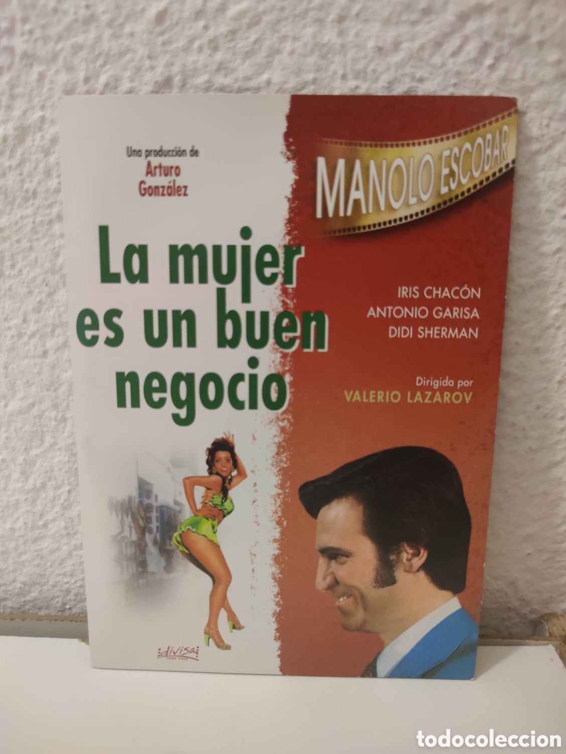 Cin&eacute;ma: Dvd - La mujer es un buen negocio - 1977 - Valerio Lazarov, Manolo Escobar, Iris Chacon, Garisa